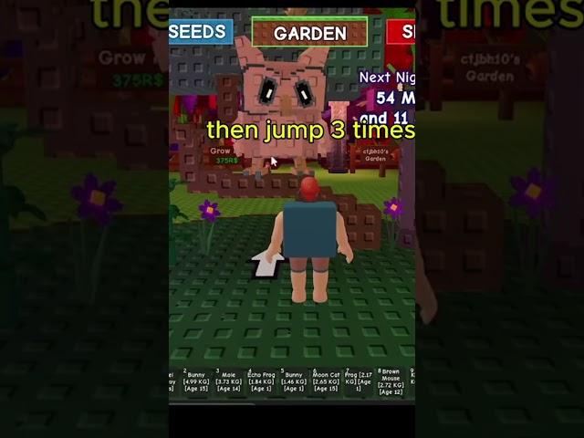 How to GET the candy blossom seed in grow a garden