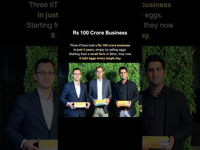 Eggs Made Them Crorepatis—The IIT Trio’s Mind-Blowing Journey