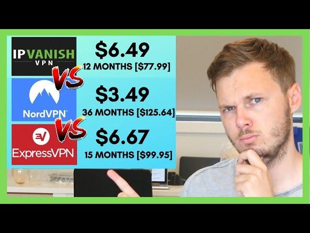 IPVanish Vs NordVPN Vs ExpressVPN!  FULL COMPARISON + LIVE TESTS!