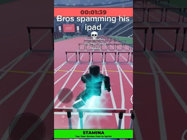 bro wont get off the game  Roblox Track & Field Infinite #Roblox #robloxgamer #shorts #yt #shorts