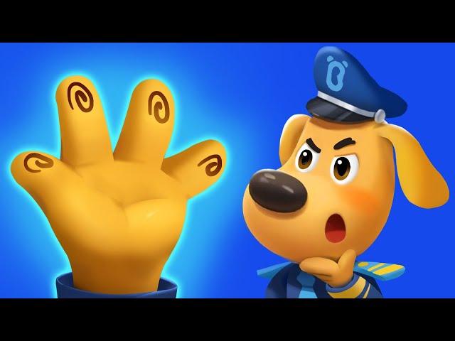 Unique Fingerprints | Educational Cartoons for Kids | Sheriff Labrador