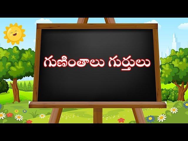 Telugu Stories For Childrens | గుణింతాలు గుర్తులు | Learn Telugu Alphabets | Learning Videos