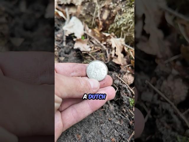 Found a HUGE coin while using my XP Deus II metal detector ! #metaldetecting #shorts