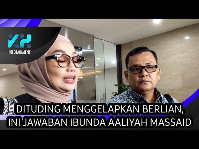 DITUDING MENGGELAPKAN BERLIAN, INI JAWABAN IBUNDA AALIYAH MASSAID, REZA ARTAMEVIA