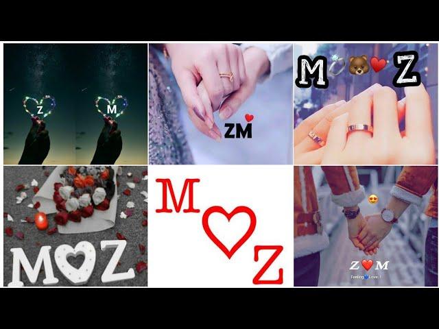 Z M name status/ZM name love status/M Z letter whatsapp status️/Z M name dp