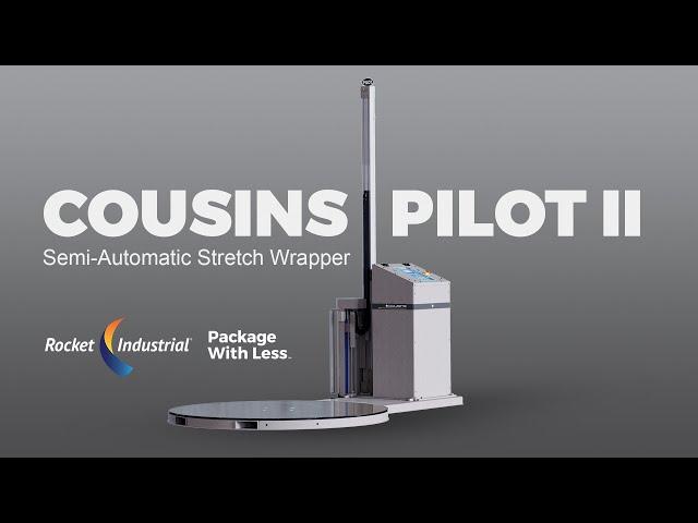 Cousins Pilot II Stretch Wrapper | See It In Action!