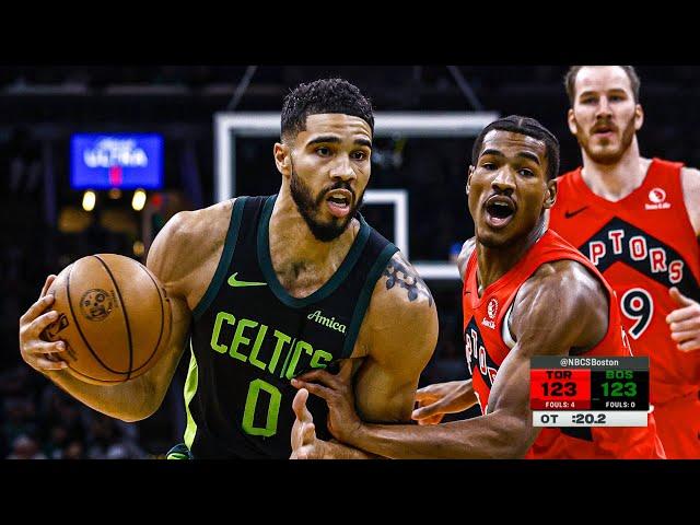 EPIC OT ENDING  Raptors vs Celtics - FINAL 2 MINUTES 