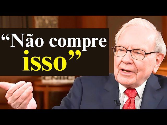 "FICAR RICO ficou FÁCIL depois que parei de comprar ISSO..." – Warren Buffett