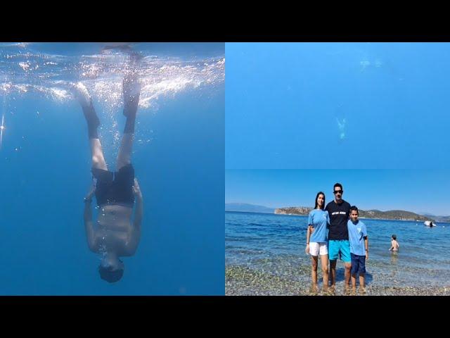 Free Diving to 15 m From Τwo Promising Stars / Ελεύθερη Κατάδυση στα 15 m από Δύο Υποσχόμενα Αστέρια