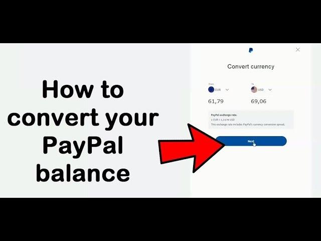 How to convert currency on Paypal (2023)