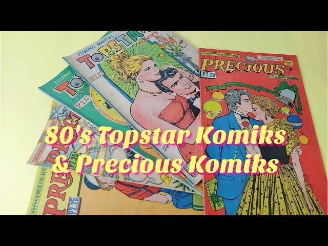 80's Topstar & Precious Komiks || Vintage Pinoy Komiks