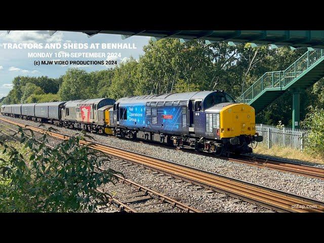 TRACTORS AND SHEDS AT BENHALL, CHELTENHAM - MONDAY 16TH SEPTEMBER 2024