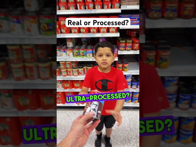 Teach Your Kids To Avoid Toxic Ultra Processed Food!!! #groceryshopping #makeamericahealthyagain