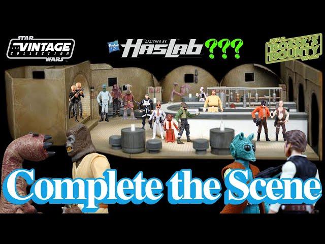 Vintage Collection HASLAB Mos Eisley Cantina - Every Figure You Need