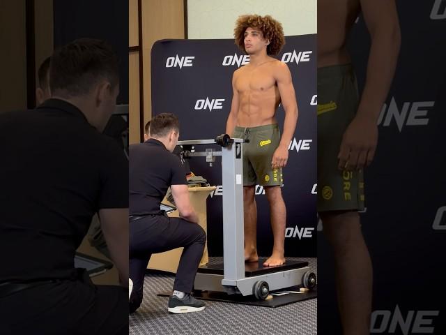 Kade Ruotolo passes hydration and makes weight for ONE 169 #onechampionship