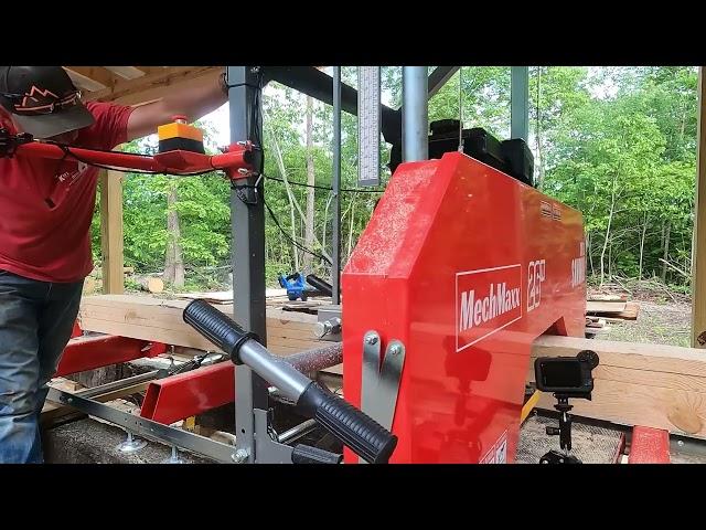 How to Use MechMaxx Sawmill SM-26 20' Track Length