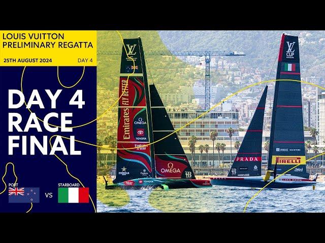 "ABSOLUTELY EPIC!" | Emirates Team New Zealand vs Luna Rossa Prada Pirelli | Full Race - 25/08/2024