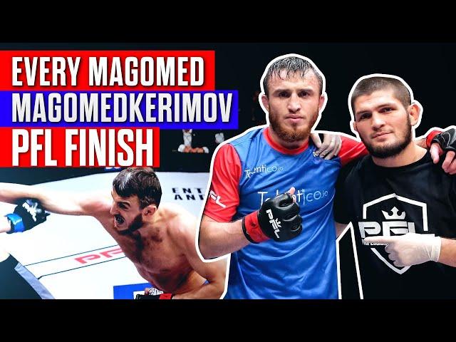 Every Magomed Magomedkerimov Finish in PFL