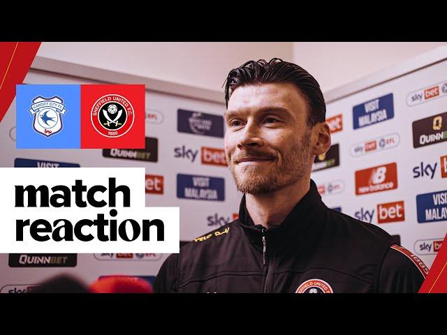 Kieffer Moore | Cardiff City 0-2 Sheffield United | Post Match Reaction