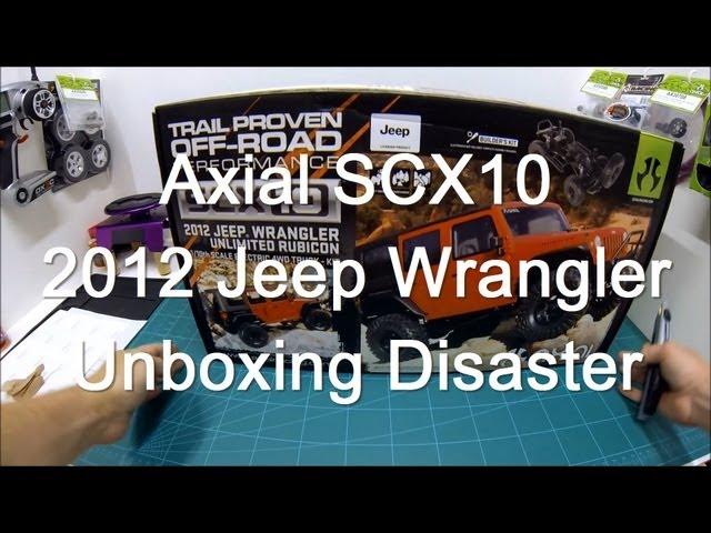 SCX10 Rubicon Pt1: Unboxing goes horribly wrong!