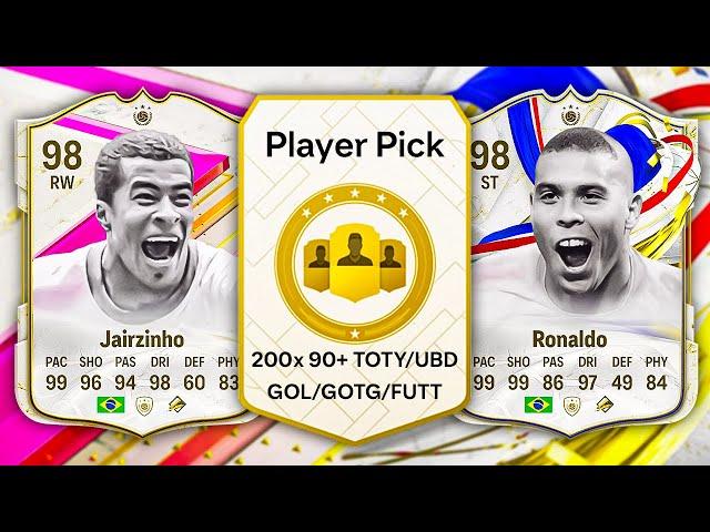 200x 90+ ICON PLAYER PICKS!  FC 24 Ultimate Team