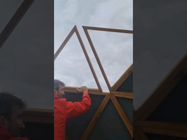APRENDE A CONSTRUIR DOMOS. #dome #carpintería #domos #domosgeodesicos #geodesicdome