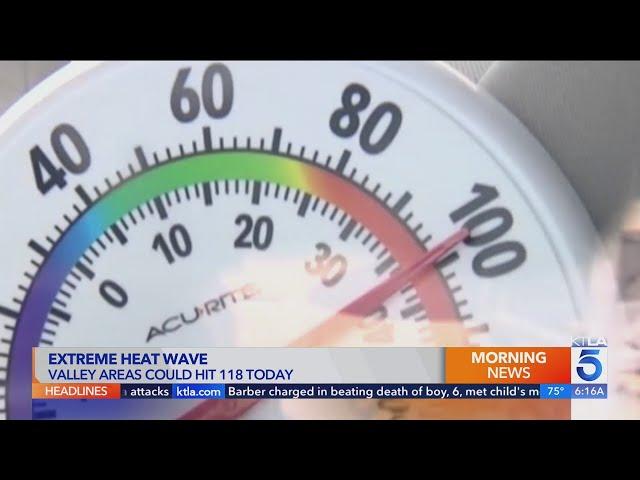 Late-summer heat wave continues in Southern California