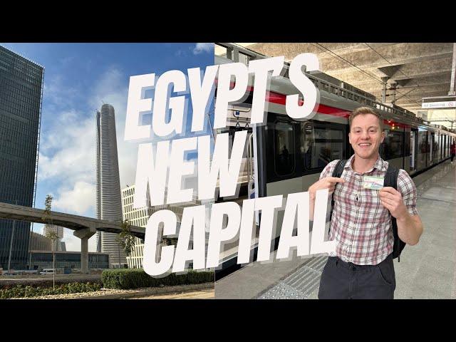 See Egypt's New Capital via New Light Rail Train