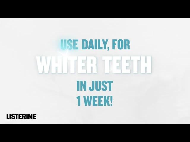 Wish for a whiter smile?