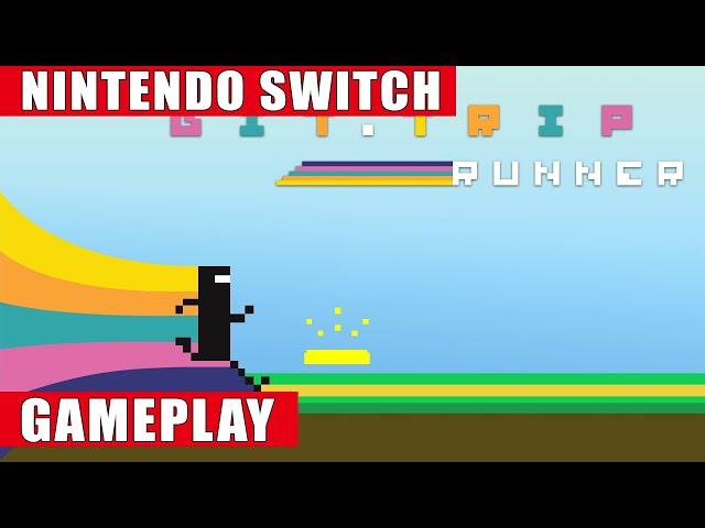 Bit.Trip Runner Nintendo Switch Gameplay