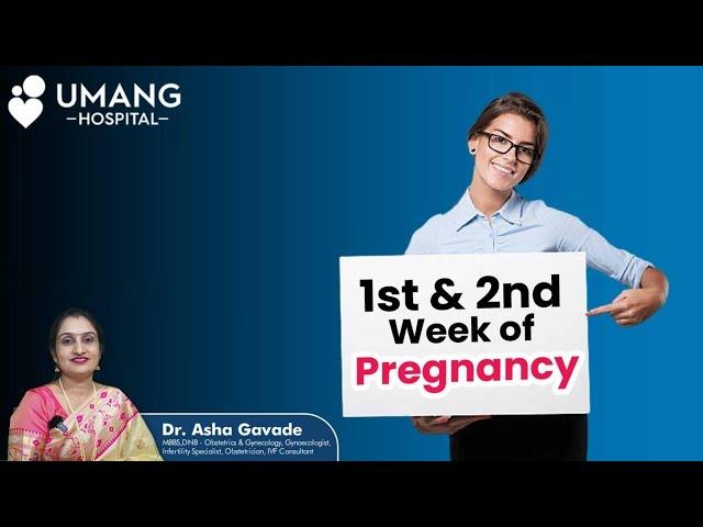 1st and 2nd Weeks of Pregnancy-What to Expect | Dr. Asha Gavade | Umang Hospital | Pune