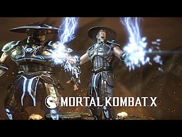 Mortal Kombat X - Raiden (Displacer) - Klassic Tower On Very Hard (No Matches Lost)