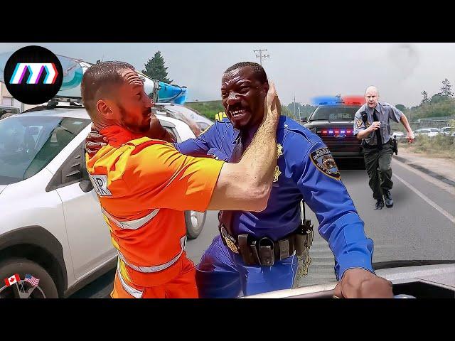 250 BRUTAL Moments Police Vs Road Rage Drivers Got Instant Karma, You Better Not Run From The Police