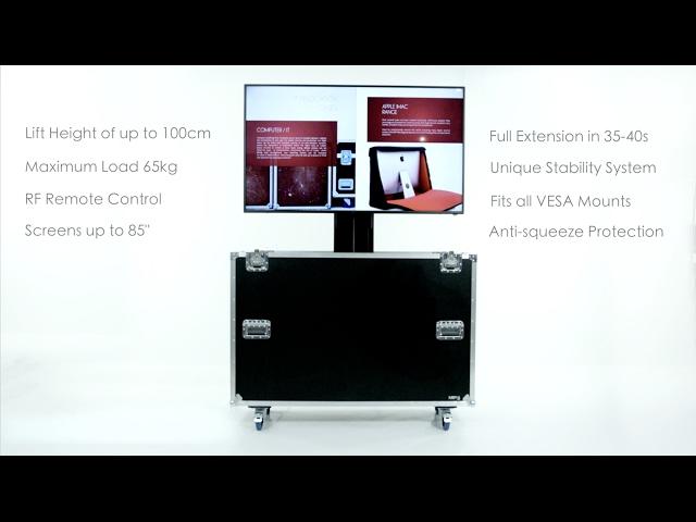 Motorised TV Lift Flight Case