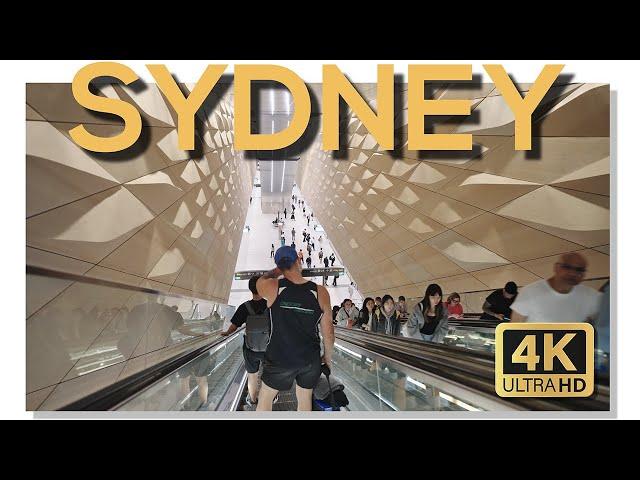 New Sydney Central Station - Walking Tour of ALL 4 Concourses & 7 Exits | Australia | 4K Cinematic