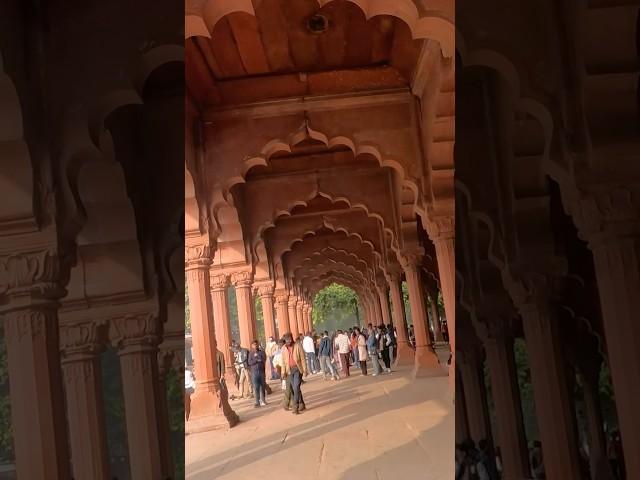 Admiring the architecture at the Red Fort  #india #delhi #history #architecture #travel #shorts