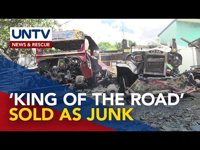 Average 10 traditional jeepneys a day sold as junk in Manila as gov’t pushes PUVMP