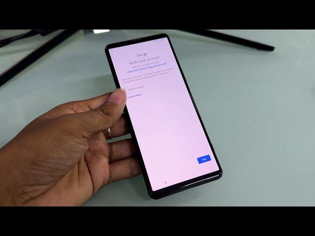 Sony Xperia 5 III SOG05 Bypass FRP/Google Account Android 13 Last Security | New Methoud 2024