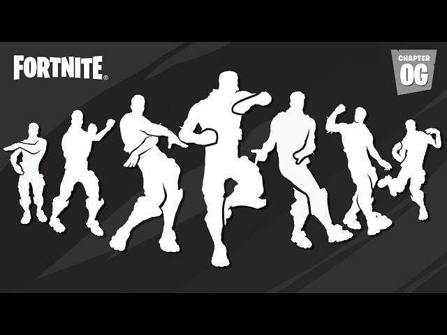 Top 50 Legendary OG Dances & Emotes in Fortnite