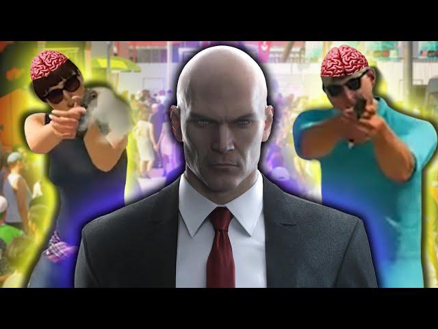 Hitman 3, but EVERYONE has 800 IQ and a Gun