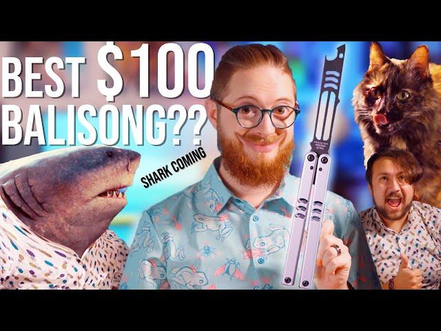 The BEST* $100 Balisong Trainer?? Squid Industries Mako V4 REVIEW