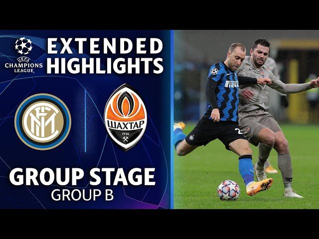 Inter Milan vs. Shakhtar Donetsk: Extended Highlights | UCL on CBS Sports