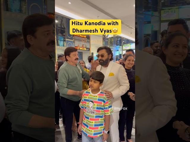 ’Faati Ne?’ Actor Hitu Kanodia with Actor Dharmesh Vyas at Faati ne? Premiere #hitukanodia