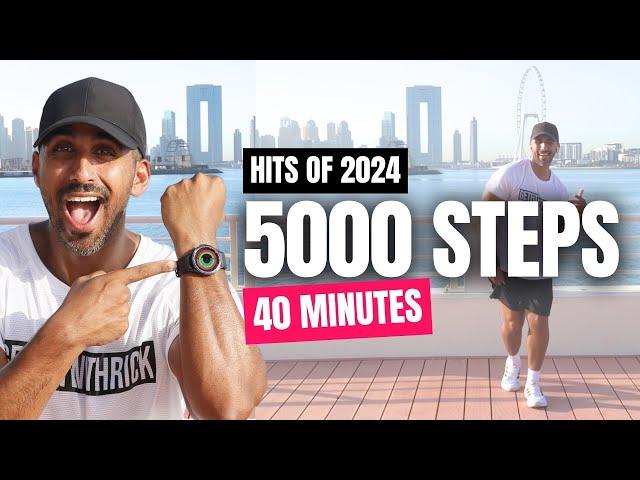 5000 Steps Walking Workout | Hits of 2024