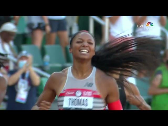 Gabby Thomas Runs The 3rd Fastest 200m Time In History