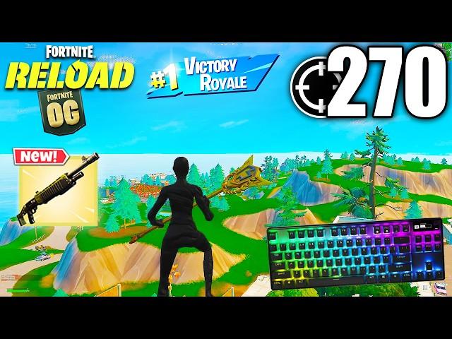 Apex Pro TKL ASMR  270 Kills Solo vs Squads  Satisfying Keyboard OG Fortnite Reload 540 FPS 4K