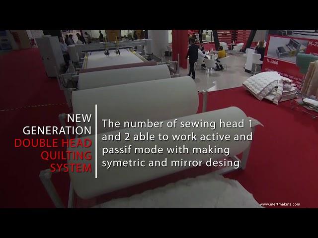 Mert Makina | Quilting Machine | M-2 Double Head Quilting Machine