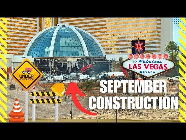 Mirage Demolition SHOCKS the Strip: What’s Left Now? September Las Vegas CONSTRUCTION Update