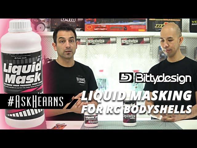 BITTYDESIGN liquid masking for RC bodyshell