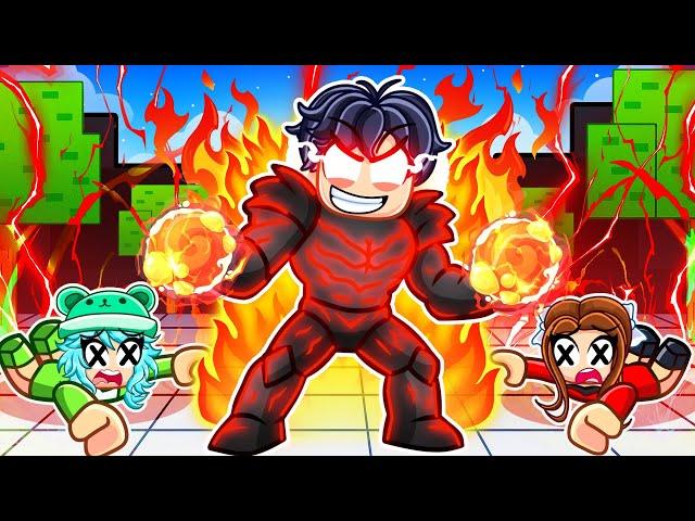 Using The NEW MONSTER FORM MASTERY And FINISHERS In STRONGEST BATTLEGROUNDS! (Roblox)